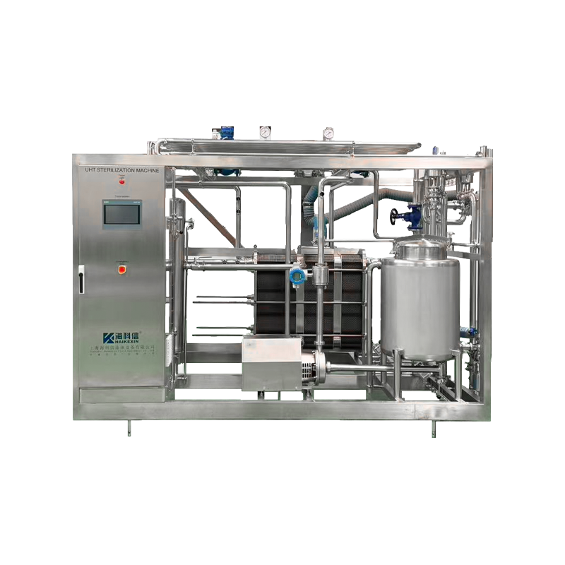 Pasteurizator cu plăci cu patină completă Pasteurizator cu plăci cu patină completă