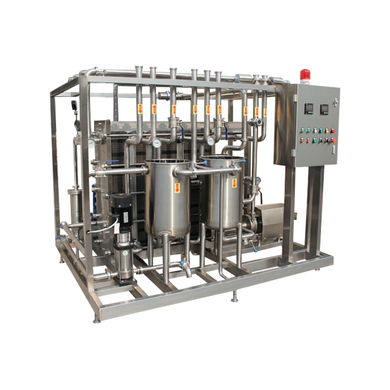 Pasteurizator cu plăci cu patină completă Pasteurizator cu plăci cu patină completă